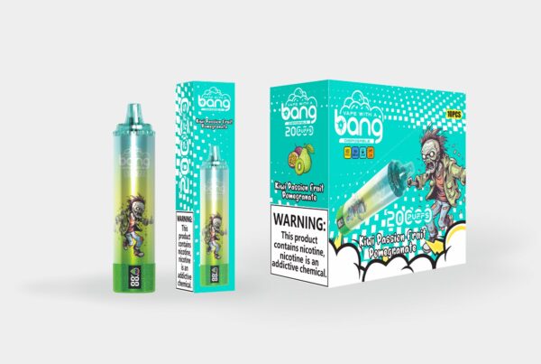 Bang Tornado 20K: opción de sabor a kiwi, maracuyá y guayaba