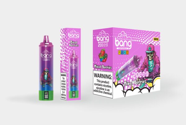 Bang Tornado 20K, opción de sabor «Mezcla de bayas»