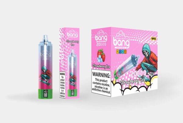 Bang Tornado 20K, sabor a helado de fresa