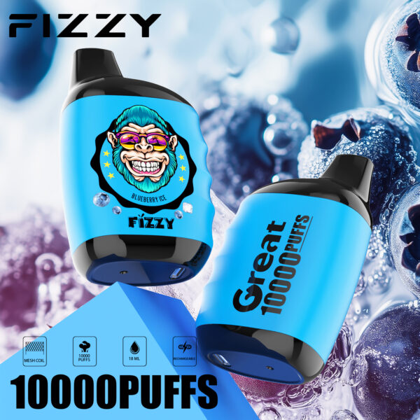 Fizzy Great 10K, gusto Blueberry Ice