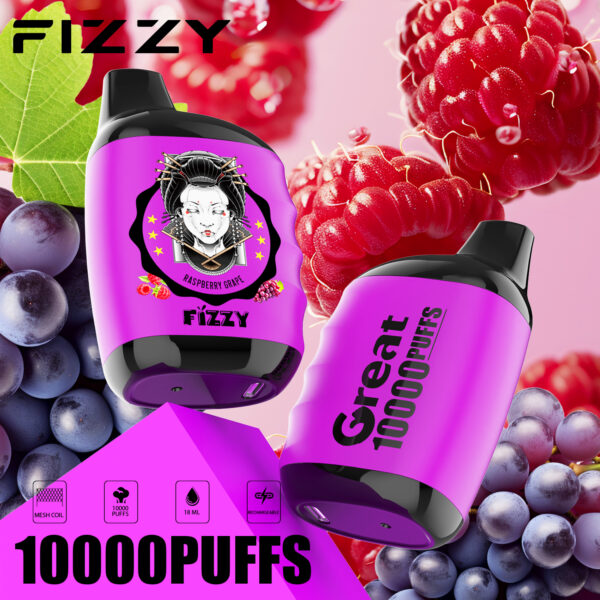 Fizzy Great 10K, gusto lampone e uva