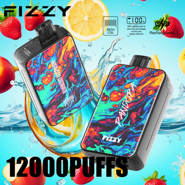 Fizzy Pandora 12K, gusto mirtillo e lampone