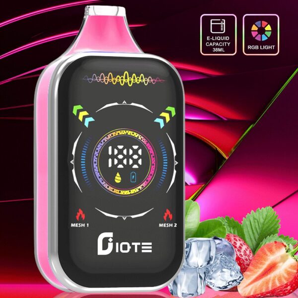 IQTE 50K, saveur « Glace à la fraise »