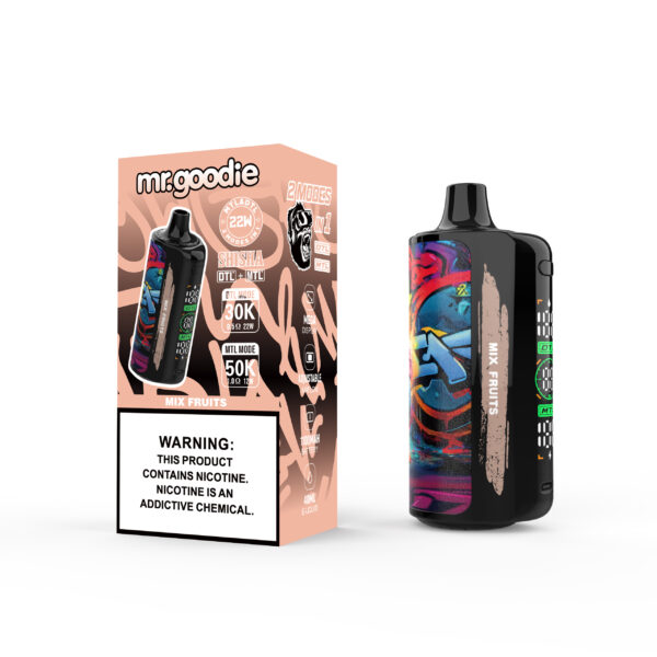 Mr.Goodie Shisha 50K Mix Fruits – smaakvariant