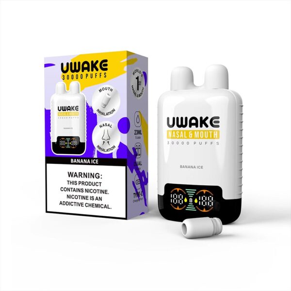 Mr. Goodie Uwake 30K, smaakvariant ‘Banana Ice’
