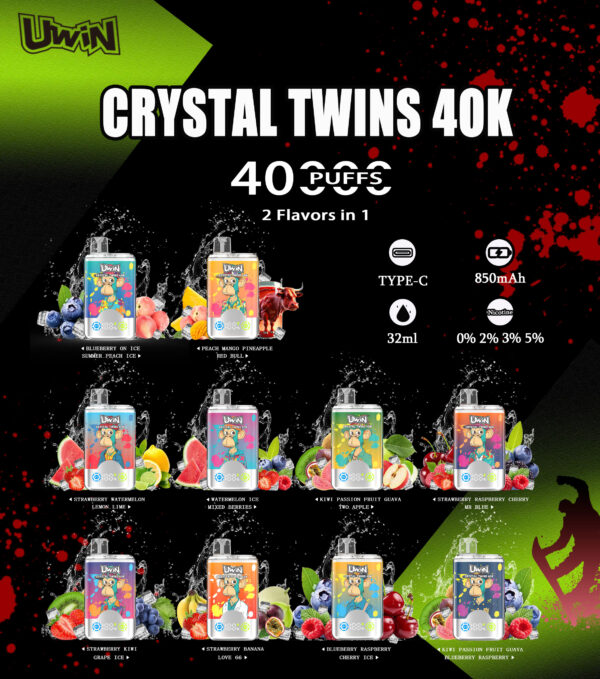 Uwin Twins Crystal 40K の利用可能なオプション