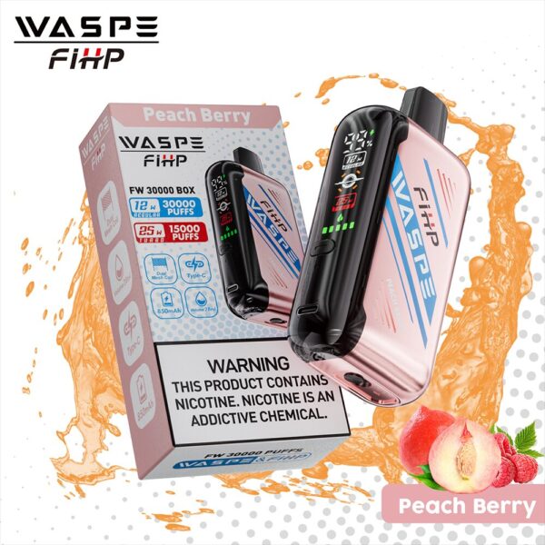 WASPE 30K ピーチベリー味