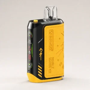 VAPMOD SNIPER 25000 Edizione 25K Puffs - Sigaretta elettronica usa e getta con display LED rivestita in pelle