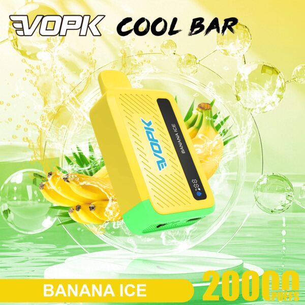 VOPK Cool Bar 20K, smaakvariant Bananenijs