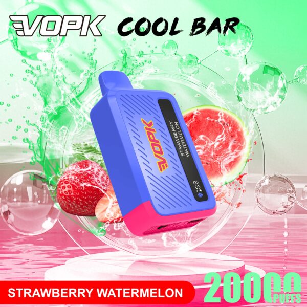 VOPK Cool Bar 20K, smaakvariant aardbei-watermeloen