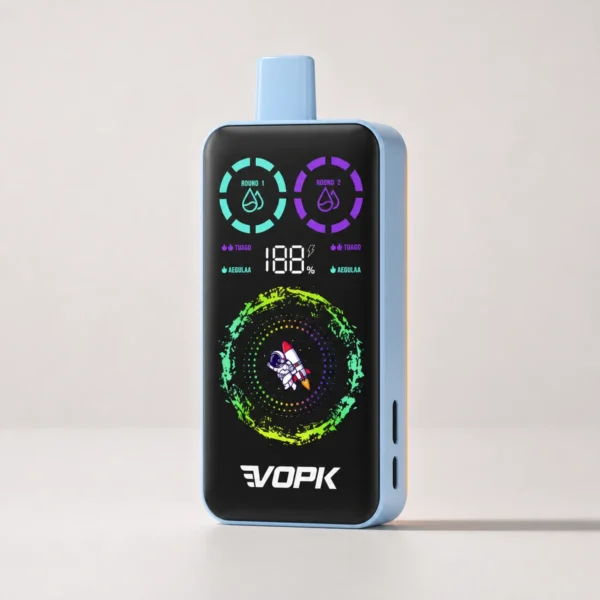 VOPK ULTRA 40000 40.000 Züge, doppelte Geschmacksvariante, RGD-Display, Einweg-E-Zigarette