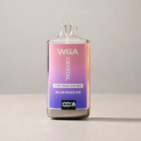 WGA Crystal Pro Max Extra 15 000 (15k) caladas. Vaporizador desechable con pantalla LED.