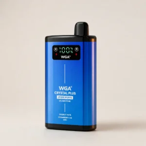 WGA Crystal Plus 20000 20K Puffs 5% Nicotine Double Taste LCD Display Disposable Vape