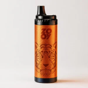 ZOOY King Triple 80 000 (80K) caladas, sabores 3 en 1, vaporizador desechable recargable con luz RGB