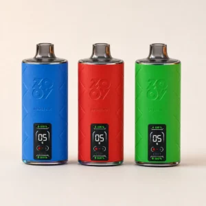 ZOOY Shisha 50 000 (50K) caladas, pantalla LED y luz RGB, vaporizador desechable DTL