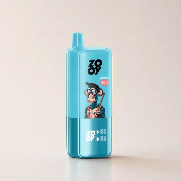 ZOOY Trlple 70000, 70.000 Züge, 3-in-1-Aromen, wiederaufladbar, LCD-Display, Einweg-E-Zigarette